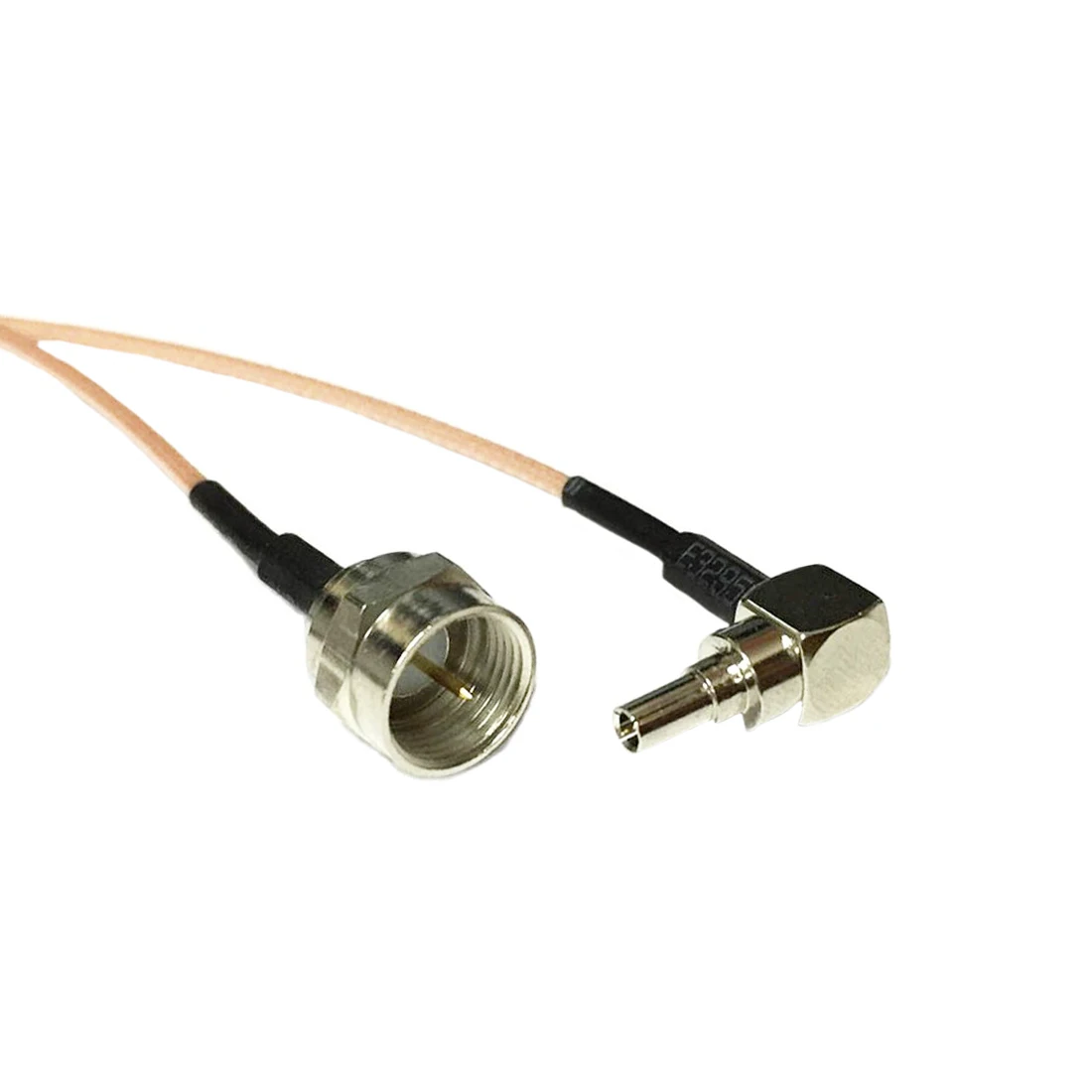 Neue F stecker Schalter CRC9 Rechten Winkel zopf kabel RG178 Großhandel 15cm/30cm/50cm/100cm für 3G USB modem – Detail 1