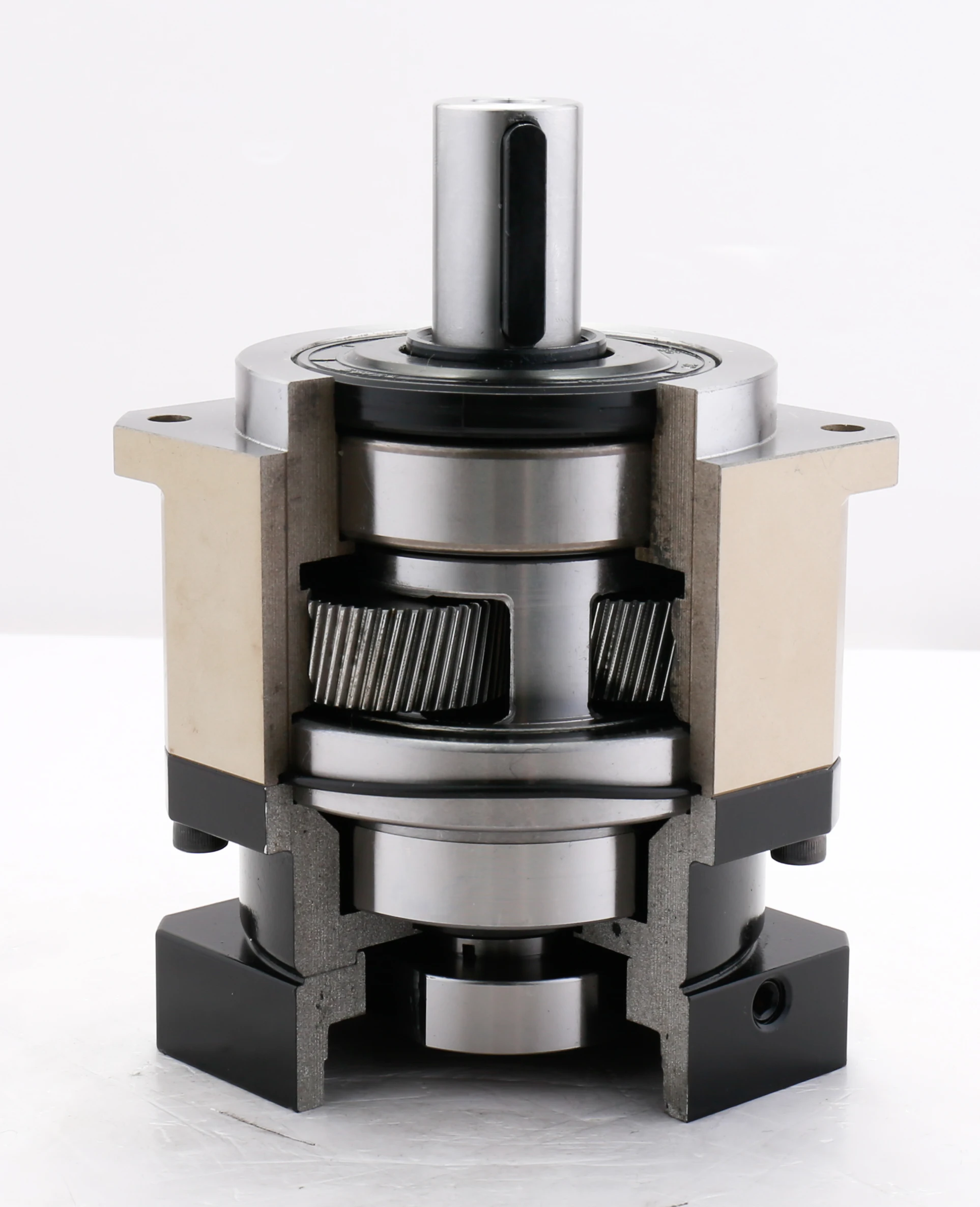

ZD High Precision Low Noise Basklash Helical Gear Right Angle Planetary Speed Reducer Gearbox For Servo Motor