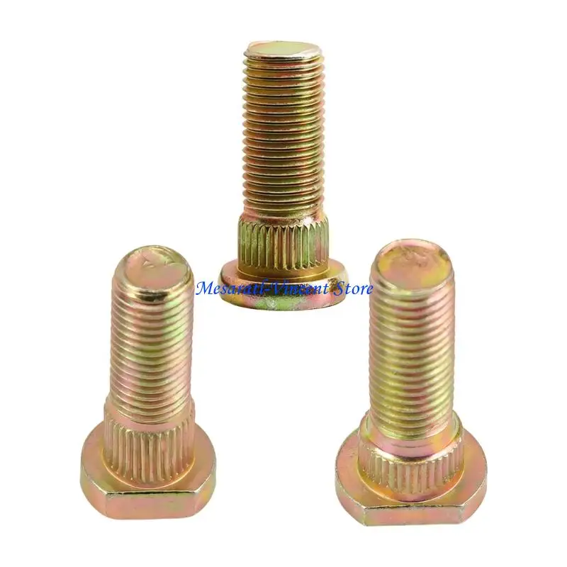 A70F Starker Stahl M10x1 25 Splines Radmutter mit Anti-Rutsch-Design Radmutter 4 Stück für ATV UTV Sandhills Strong & Go – Detail 1
