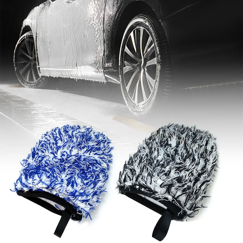 Microfiber Car Wash Mitt 6