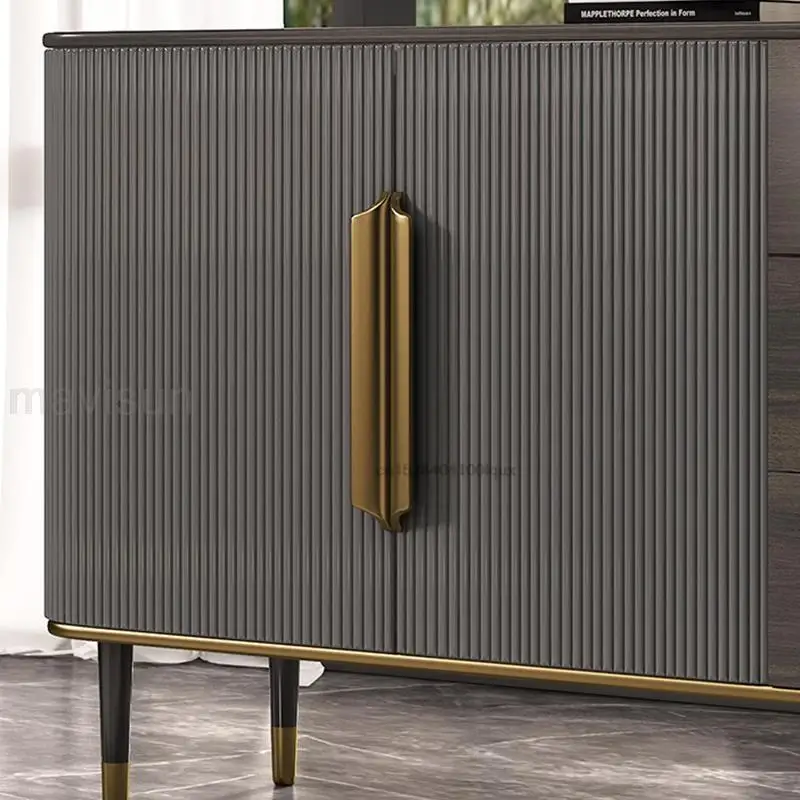 Modern Designer Trimmers Display Sideboard Showcase Home Furniture Kitchen Cabinets Living Room Wooden Storage Cabinet