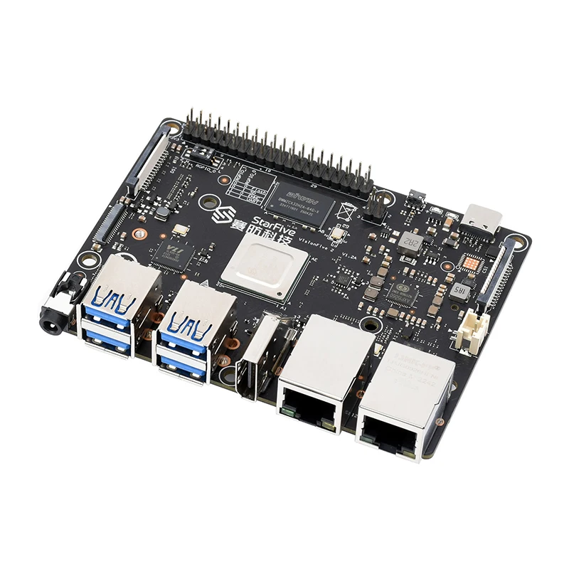 VisionFive2 RISC-V StarFive JH7110 μ  3D GPU 4GB 8GB RAM ɼ WiFi   ǻ Linux 