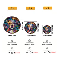 Puzzle Box Cat Series Aniaml Wooden Puzzles 3d Interesting Jigsaw for Adults Kids Birthday Christmas Gifts Intelligent Jigsaws 2