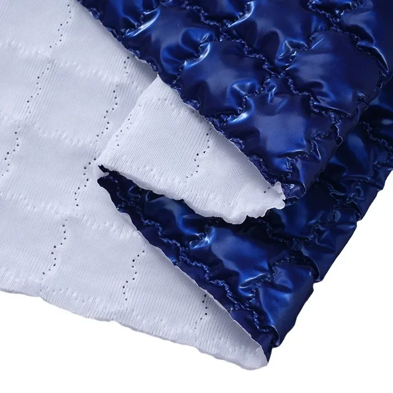 1m Thermal Quilted PU Polyester Fabric Waterproof Material for DIY Jackets Outdoor Clothing Pet Insulation Projects 137cm Width