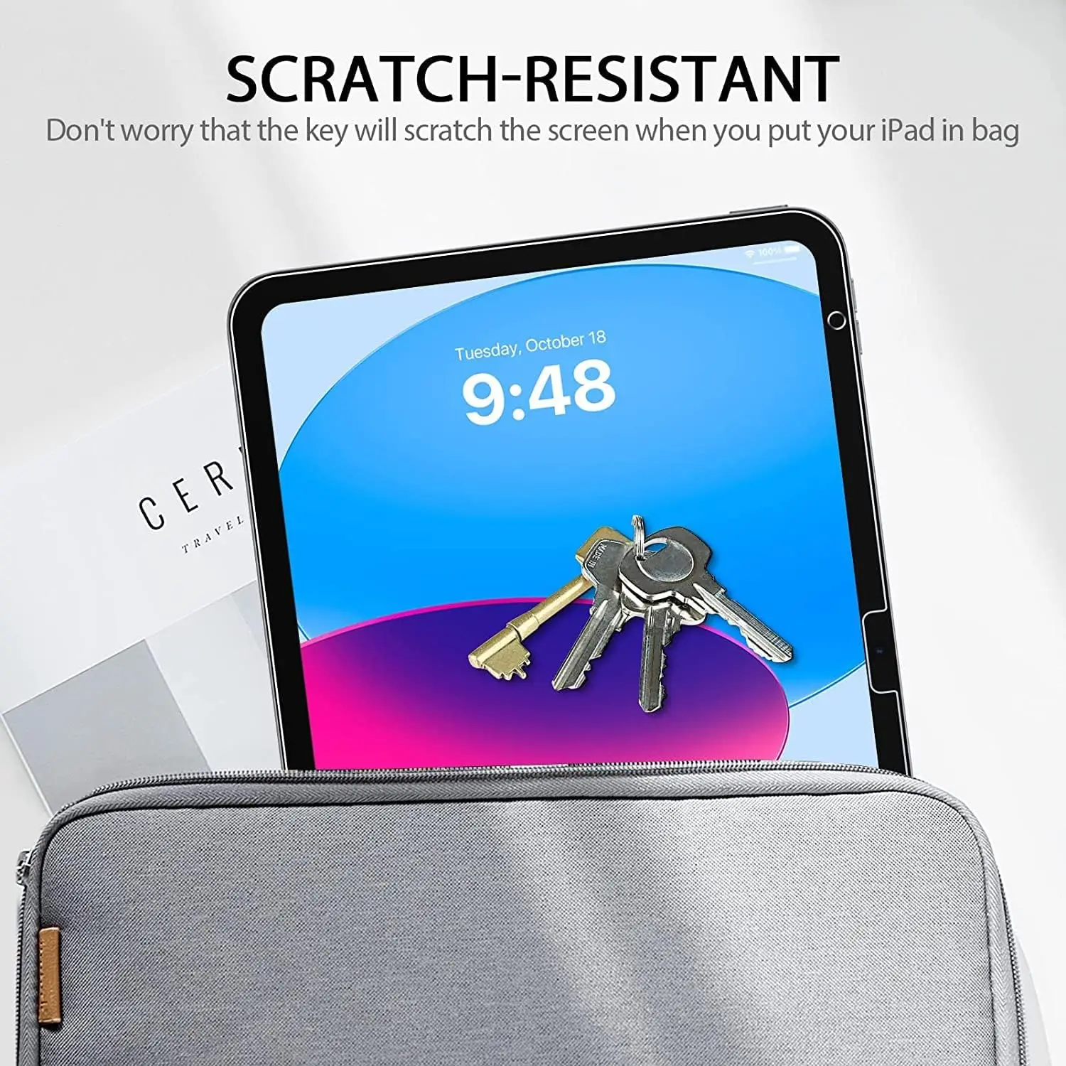 Premium Anti-Glare Anti-Scratch Screen Protector, PET Film, 2-Pack