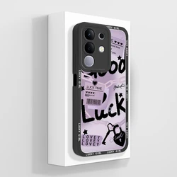 Cover per telefono in silicone liquido antiscivolo durevole con fiori bellissimi