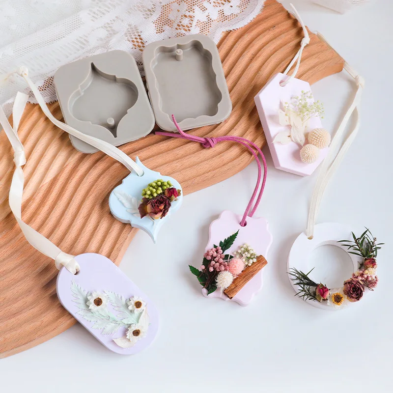 Aromatherapy Wax Tablet & Pendant Silicone Mold