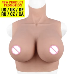 Dokier Realistic Silicone Breast Forms Fake Boobs Tits Enhancer Transgender Sissy Drag Queen Crossdresser Breastplates