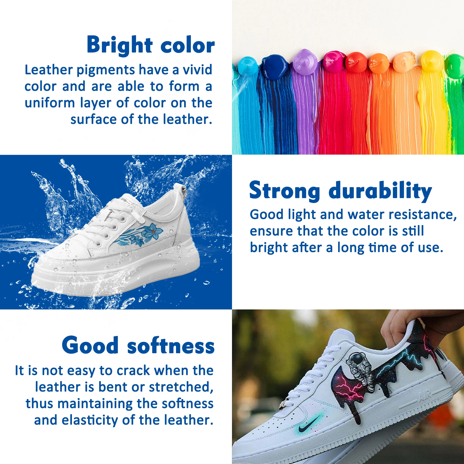 36-Color Acrylic Leather Paint Set 6