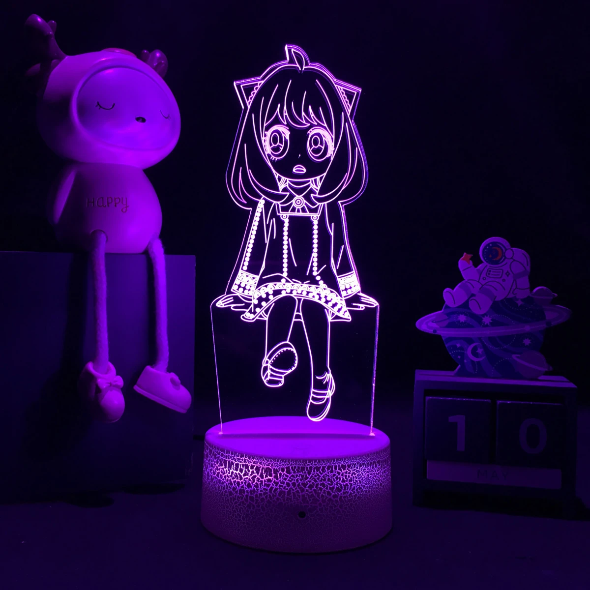 Kabelbane så Konsulat 3d Led Lamp Anime Spy X Family For Kids Bedroom Decoration Cool Birthday  Xmas Gift Anya Forger Figure Manga Table Night Lights - Night Lights -  AliExpress