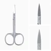 Facial Hair Small Scissors For Men Women 3 Styles Multi-purpose Eyebrow, Nose Hair, Mustache, Beard, Eyelashes Trimming Kit 3