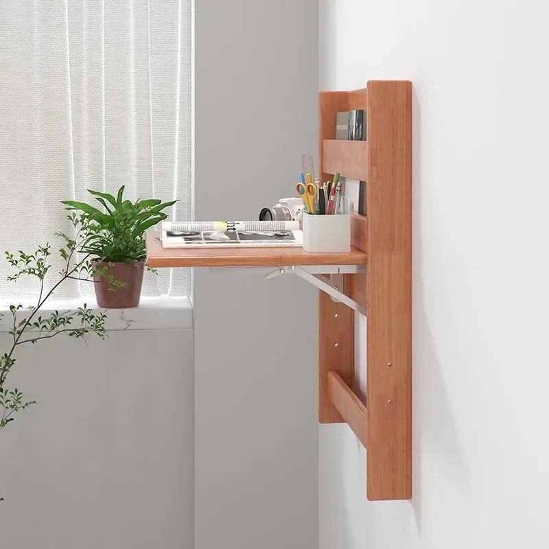 Design Folding Desk Solid Wood Minimalist Coffee Tables Creative Living Room Side Tables Modern Bedside Table Home Furniture