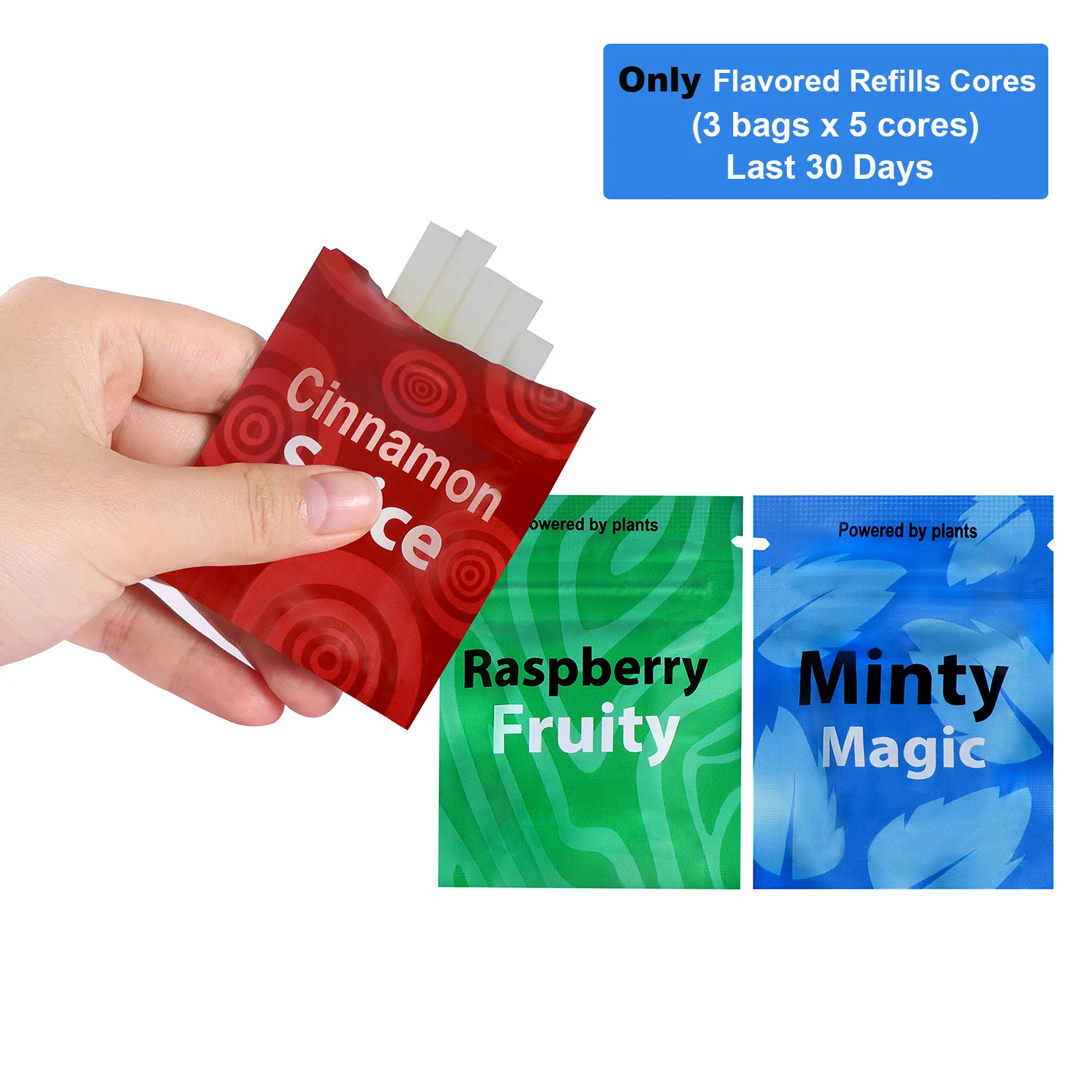 Craving Relief Inhaler Smokeless Air Inhaler Natural Flavors Quit Smoking Substitute Stop Smoking Wood Stick Tobacco-Free