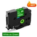 White on Green