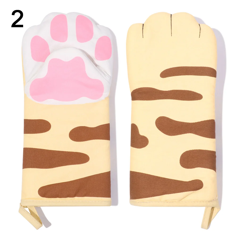 Ovenwanten En Pannenlappen Sets Leuke Kleine Bunny Sets Van 4 Hoge Hittebestendige Oven Handschoenen En Pannenlap Voor Koken Bakken Bbq