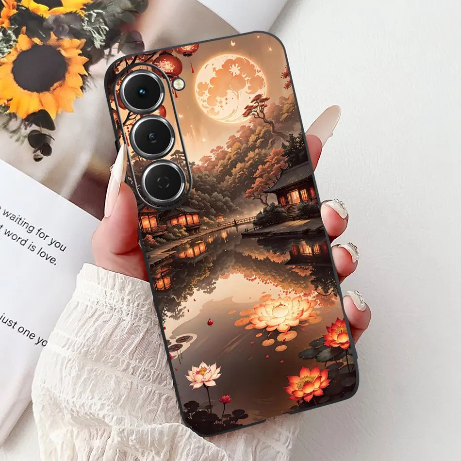 Cool Dragon Tiger Painted Soft Silicone TPU Phone Case for Tecno Spark 40 Series