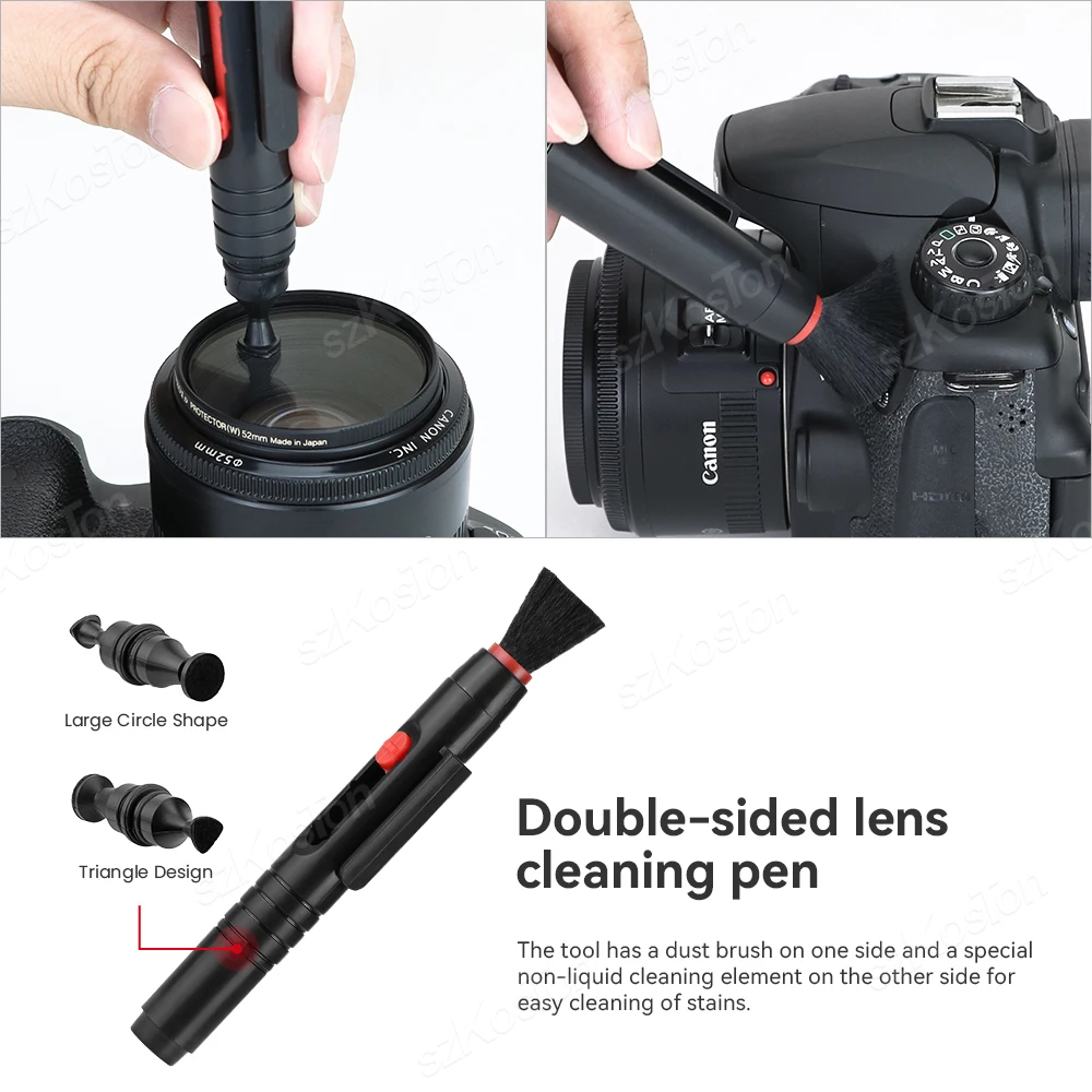 Professional DSLR Camera Cleaning Kit with Cleaning Swabs