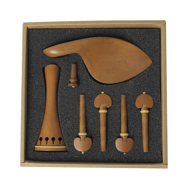 High Grade Violin Accessories, Jujube Wood Four Piece Set, 4/4, discount price, free shipping, worldwide shipping, customer satisfaction