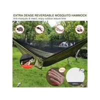 Portable Outdoor Parachute Hammock with Net for Camping 6