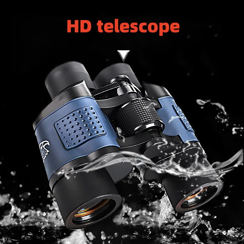 Binoculars 80X80 High Magnification Long Range Professional Telescope HD Portable Eyepieces Civil Grade Night Vision Binoculo