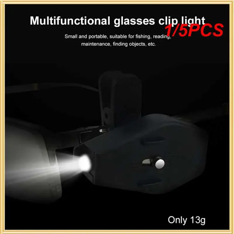 

Мини-светодиодный фонарик для чтения, вращающийся на 360 градусов, 1/5 шт.