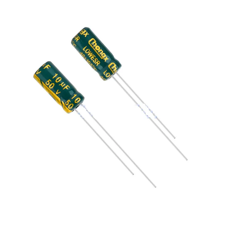 

Free shipping 50PCS Hot sale electrolytic capacitor 50V10UF 5*11