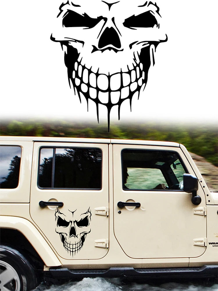 Car Sticker Skull Decal