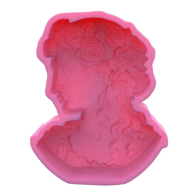

3D Dame Mould Handmade Candles Aroma Wax Soap Molds for Decorations