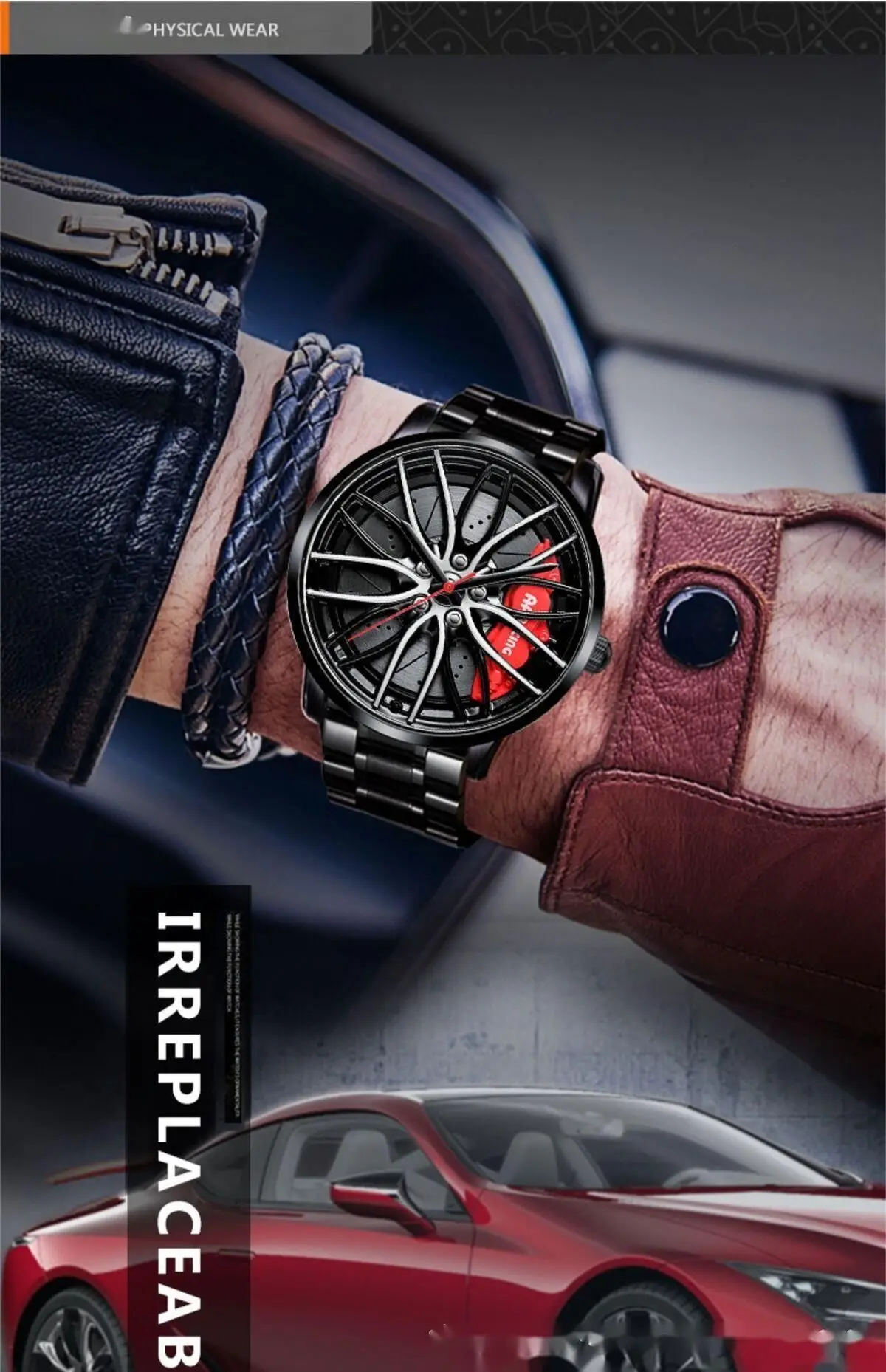 Men's Quartz Watch Waterproof Business Style Fashion Wristwatch_voghion.com