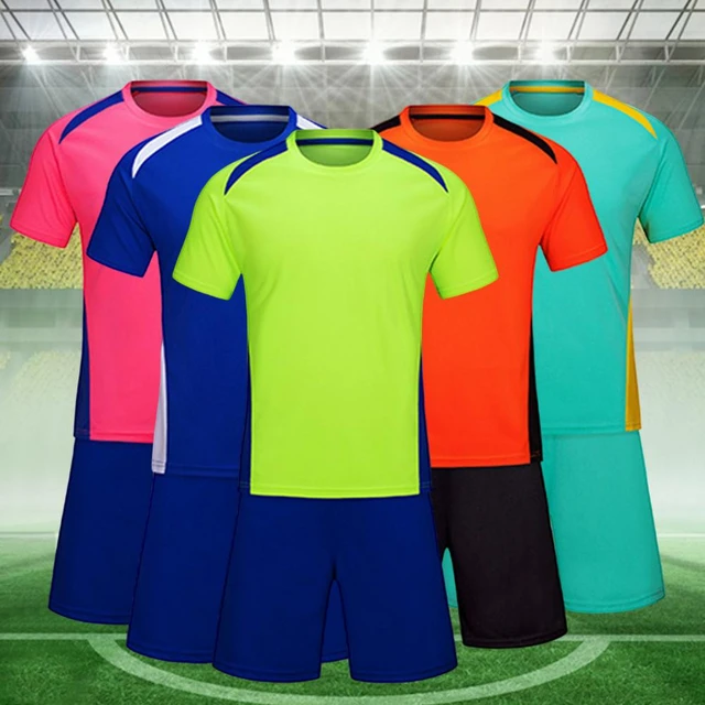 Custom Cheap Kids Football Uniform Youth Boy Blank Football Practice Jerseys  High Quality Soccer Uniform Jersey Set For Children - AliExpress