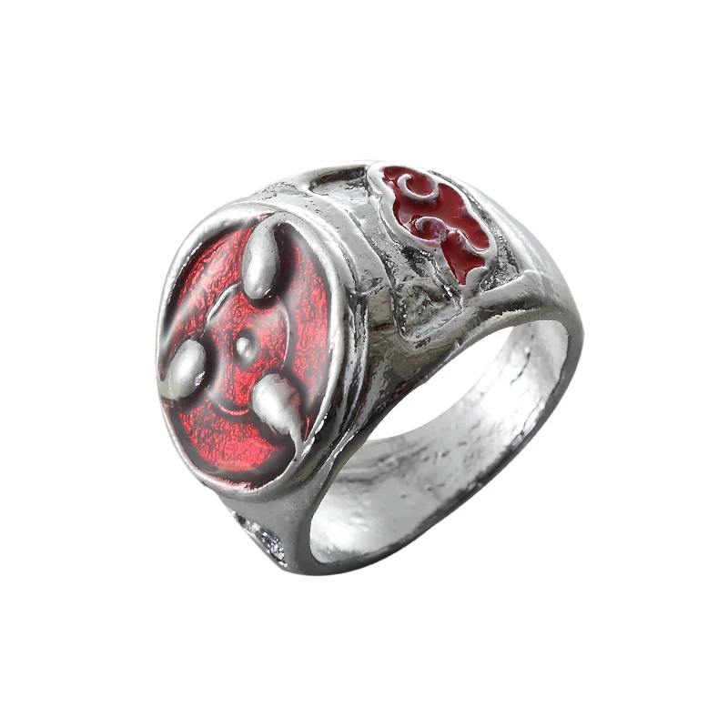 Ninja JEWELS Anime Cartoon Sharingan Rings Metal Jewelry For Men Women Gifts