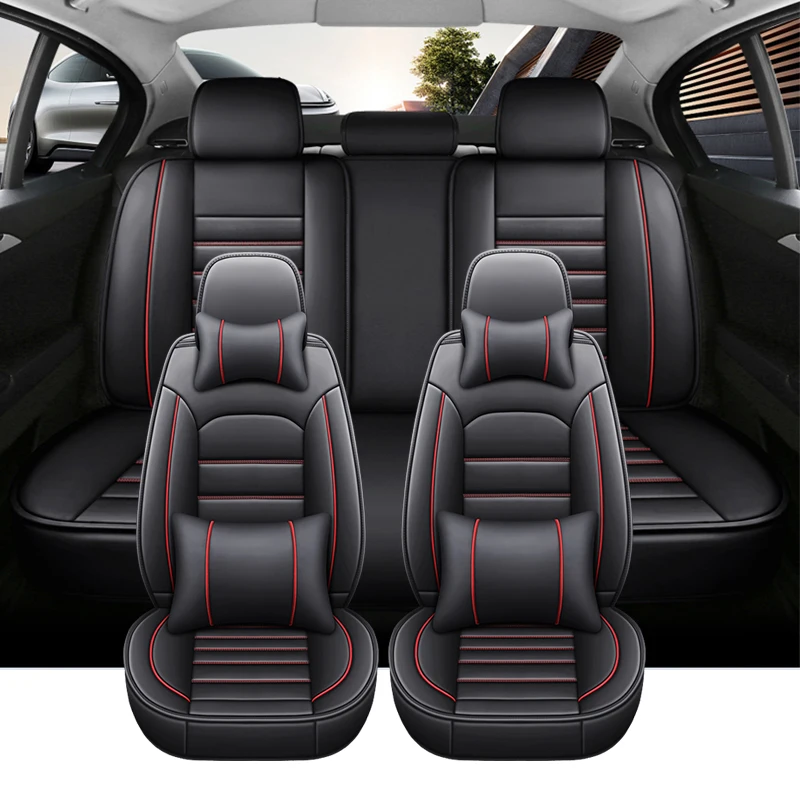 

Car Seat Covers Leather Full Set For Renault Duster Kadjar Mercedes W164 Ford Ranger Puma Audi A5 Sportback Omoda C5 Accessories