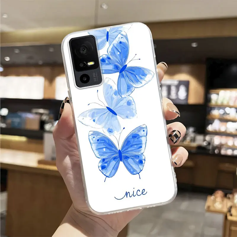 Luxury Transparent Silicone Shockproof Phone Case