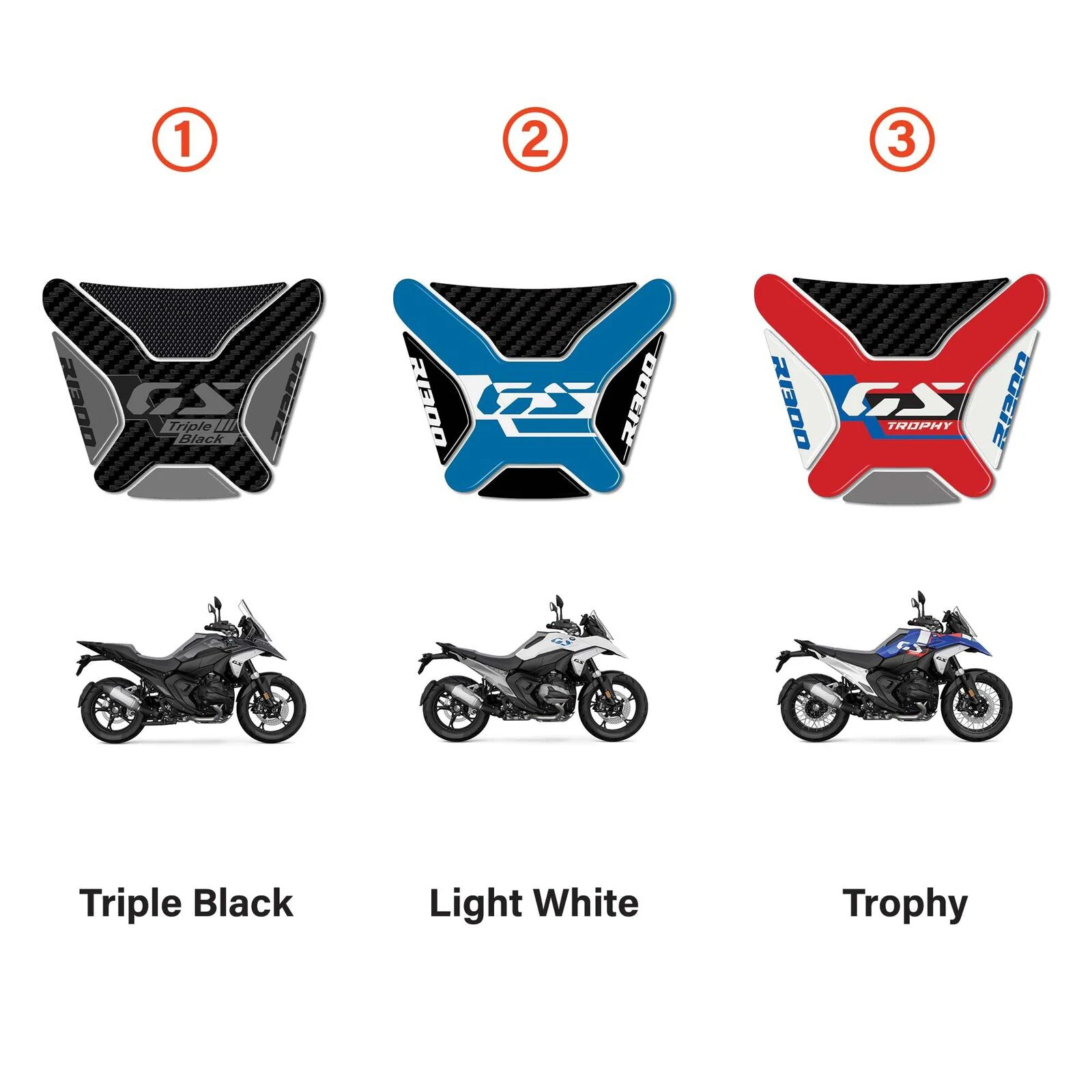  ũ Į, 3D ƼĿ, BMW R1300GS R 1300 GS 2023 2024  ׼