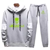 2024 Newest Gunki Men Tracksuit Two Piece Sets Man Hooded Sweatshirts Pullover Autumn Jogging Suit Men Hoodies Men Clothing 3