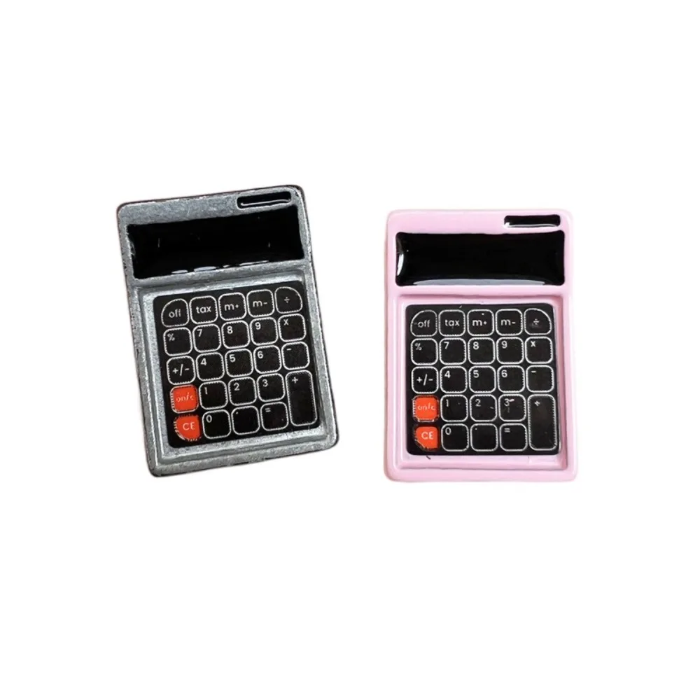 Simulation 1:12 Dollhouse Calculator Creative Furniture Toys Dollhouse Miniature Calculator Cute Mini
