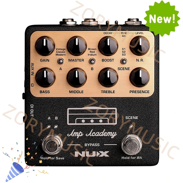 Nux NGS-6 amp academy lautsprecher simulation und ir kabinett 