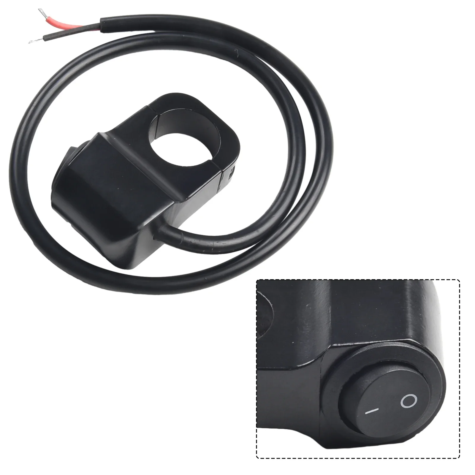 하이 퀄리티 헤드라이트 스위치 ON/OFF 스위치, 안개 스포트라이트 스위치 핸들 바, 12V, 22-23mm, 오토바이 액세서리 부품