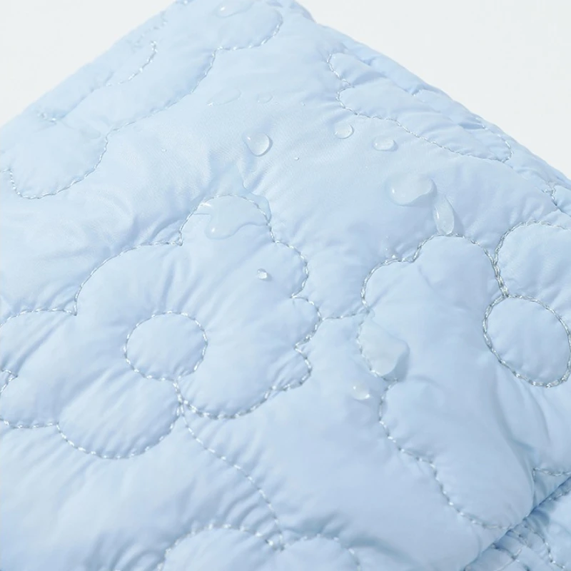 Flower Print Sanitary Pad Pouch Portable Storage Bag 12x12x4cm for Feminine Hygiene Ins Style Candy Color Makeup Organizer