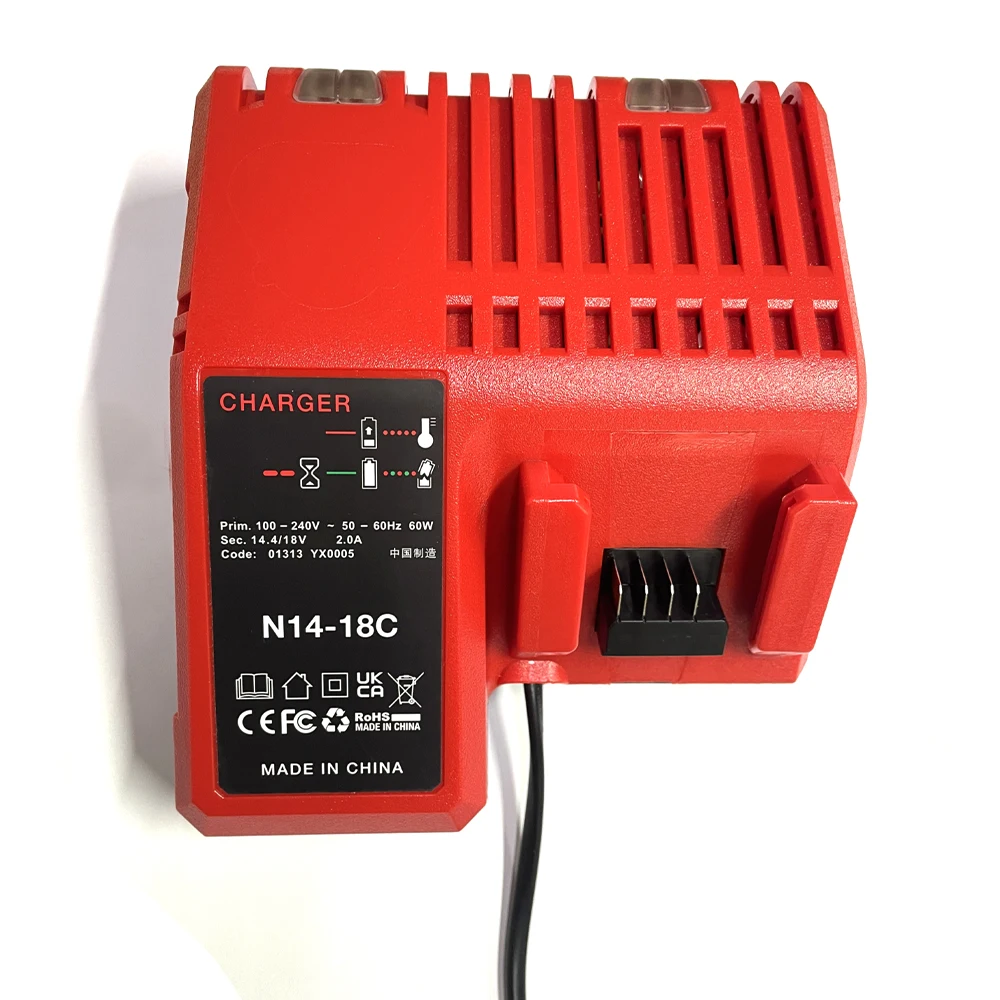 Replacement Rapid Battery Charger for Milwaukee N18 M18 Lithium Ion Battery 48-5