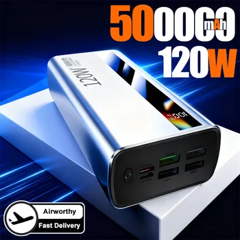 VIVO 200000mAh Power Bank 120W Ricarica rapida Caricabatteria portatile ad alta capacità Moblie Powerbank per iPhone Samsung Huawei