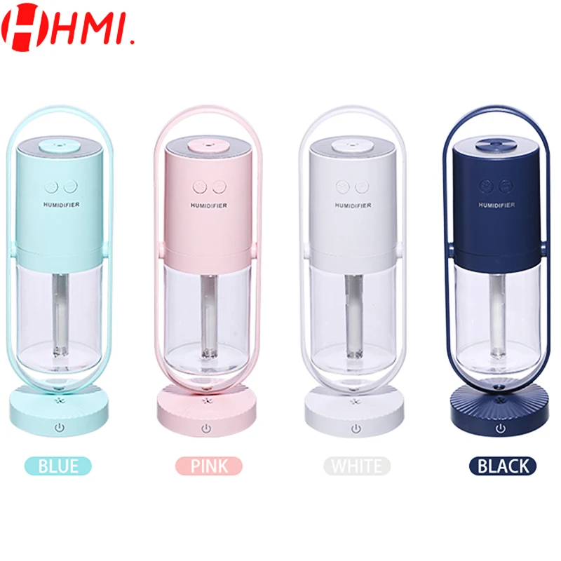 

200ml Mini Humidifier Electric Aroma Oil Diffuser USB Cool Mist Sprayer Air Cleaner with Colorful Night Light for mini Xiaomi