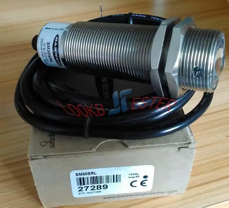 

1 шт., фотоэлектрический датчик SM30SRL