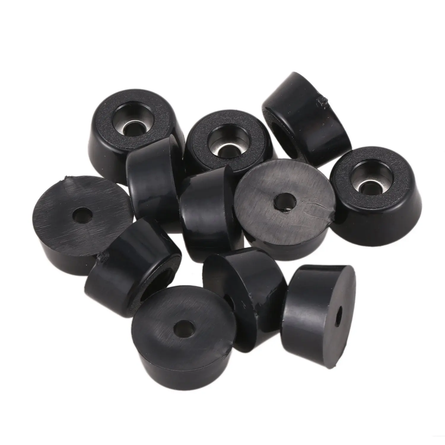 Möbel rutsch feste konische Gummi fuß scheibe 22mm x 10mm 12St