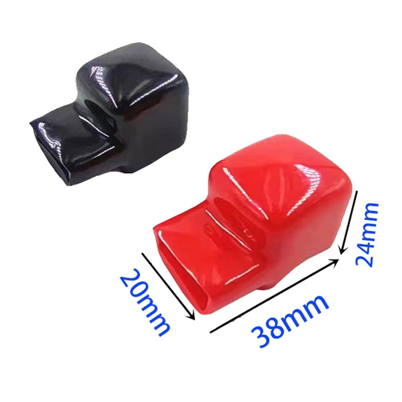 Loose Protector Battery Terminal Cover Battery Flexible Busbar Isolation Cover Terminal 280Ah Cells Insulation Durable 16 Pcs