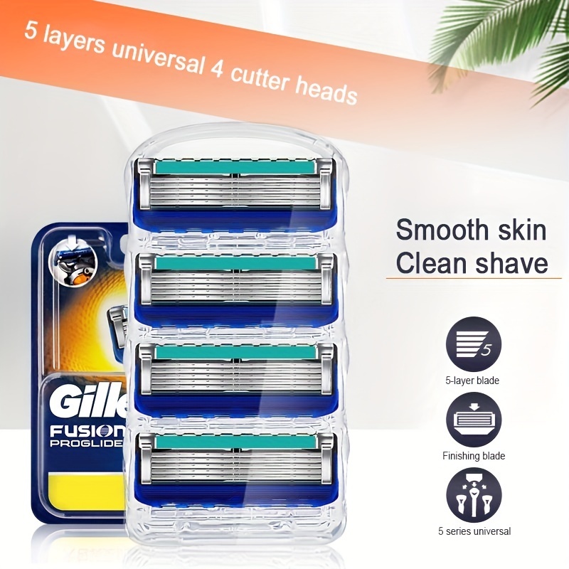 Carbon Steel 5-Ply Replacement Blades - Durable Performance for Classic Wet Shaving Enthusiasts