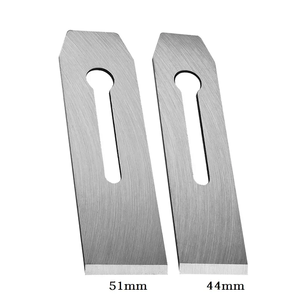 44mm/51mm Hand Planer Cutter Manganese Steel Edge Trimming Cutter Saw Blades For Woodworking Power Tool Accessories Woodworking Hand Tools