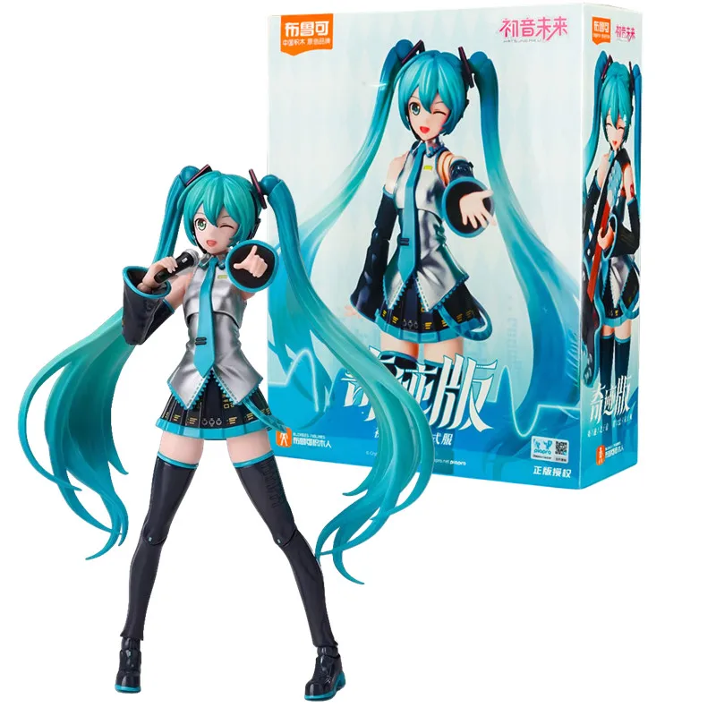 オリジナル BLOKEES 初音ミク組立アニメフィギュアモデル奇跡の桜未来