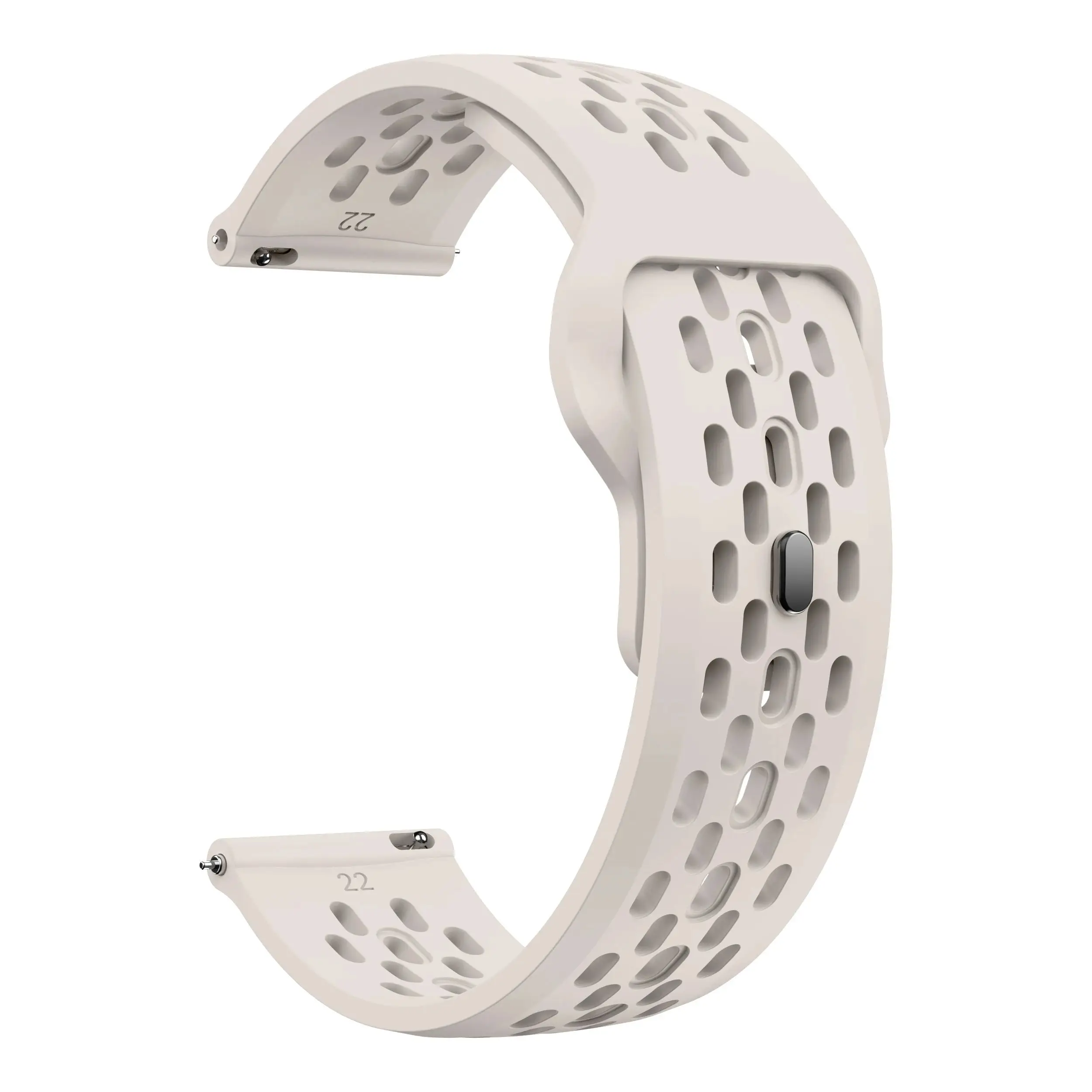 Silicone Sports Strap - Universal 20/22mm Band Replacement