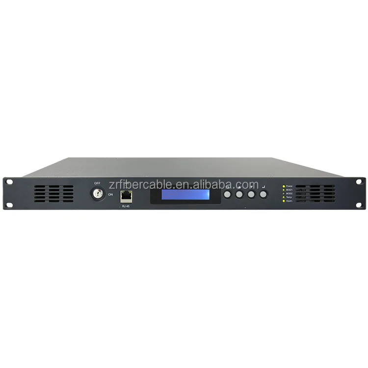 

FTTH FTTB Cable TV 2 4 8 Port 23dbm 1550nm EDFA Fiber Optical Amplifier